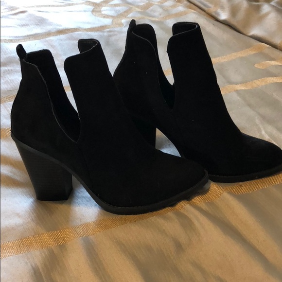 Charlotte Russe Shoes - Black booties
